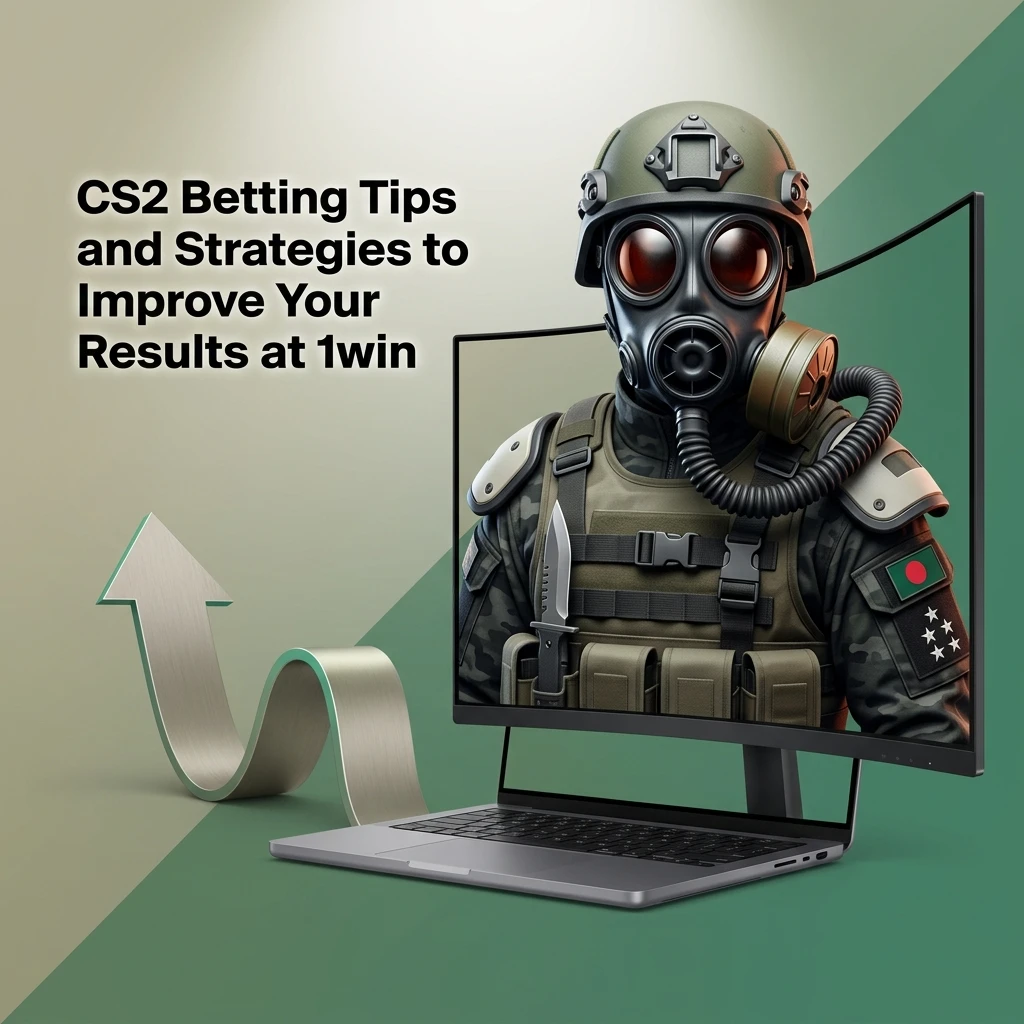 CS2 betting tips and strategies on 1win covering bankroll management, map pools, roster changes, and live betting