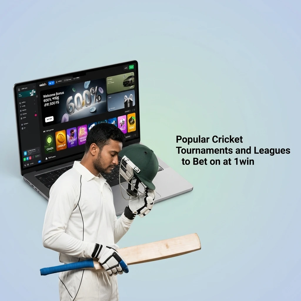 Cricket tournaments and leagues to bet on at 1win including ICC World Cup, IPL, BPL, T20 World Cup and The Ashes