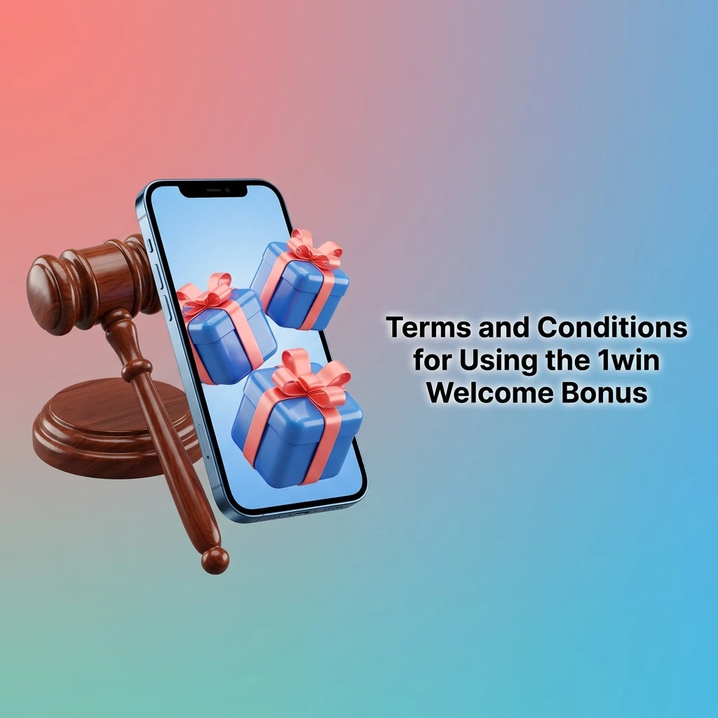 1win welcome bonus terms and conditions showing wagering requirements, deposit rules, and eligibility criteria for new players in Bangladesh