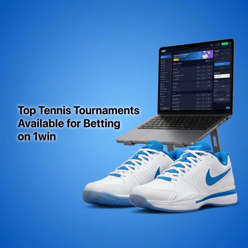 Top tennis tournaments for betting on 1win including Grand Slams, ATP Masters 1000, WTA 1000, Davis Cup events
