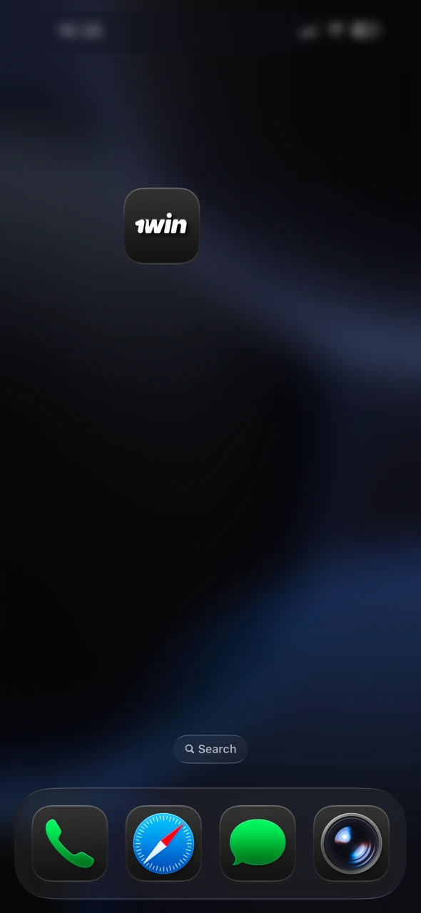 Open 1Win app and place your first bet on sports or casino.