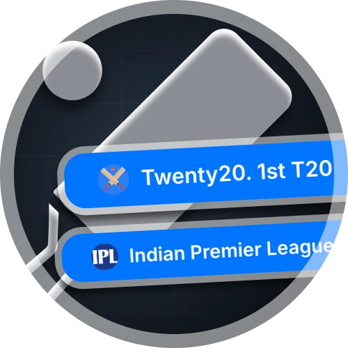 Bet on popular cricket tournaments at 1Win site.