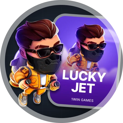 Play Lucky Jet game exclusively on 1Win platform.