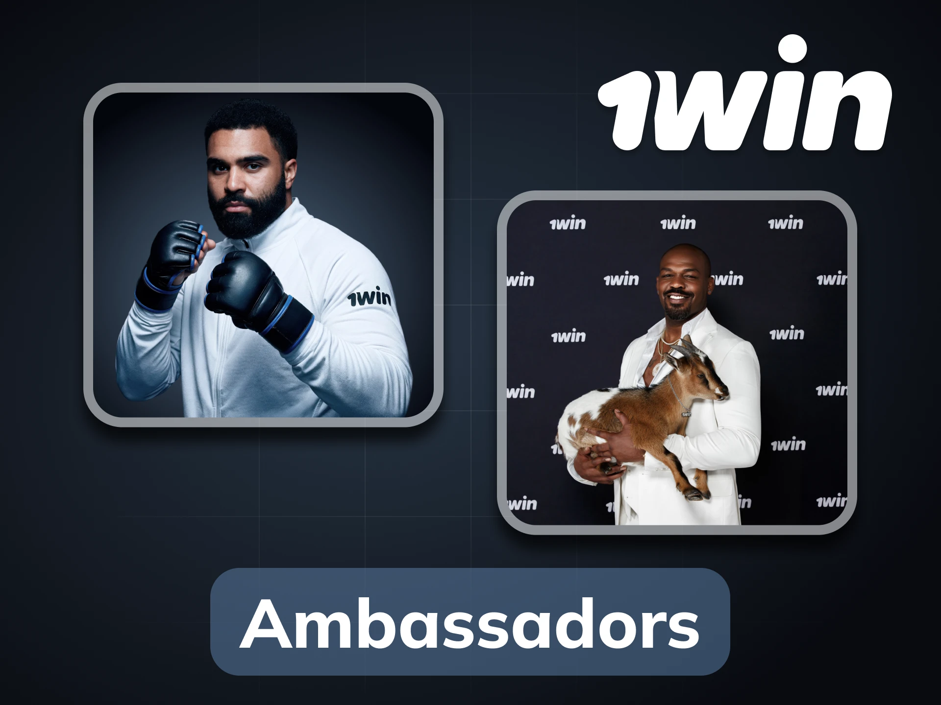 1Win has partnerships across sports and entertainment.